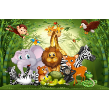  MÉDIA Compozitie49 fali fotótapéta, öntapadós és mosható, 270 x 200 cm tapéta, díszléc és más dekoráció