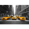  MÉDIA fali tapéta, öntapadó és mosható, taxi New Yorkban modell, 270 x 200 cm