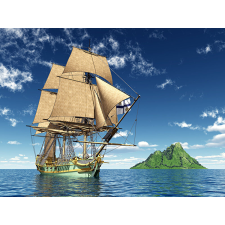  MÉDIA Matrica, 270 x 200 cm, Nyaralás a hajón 1 tapéta, díszléc és más dekoráció