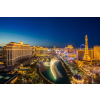  Media Nyomtatott tapéta, Las Vegas éjszaka, 270 x 200 cm