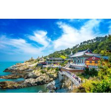  MÉDIA Plaja69 Tapéta, buddhista templommal, 220 x 135 cm tapéta, díszléc és más dekoráció