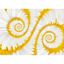  Media "Fehér spirál" tapéta, 220 x 135 cm tapéta, díszléc és más dekoráció