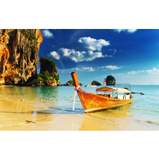  MÉDIA Thaiföldi strand öntapadós tapéta, 220 x 135 cm tapéta, díszléc és más dekoráció