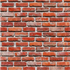  Média vörös tégla falmatrica, 220 x 135 cm tapéta, díszléc és más dekoráció