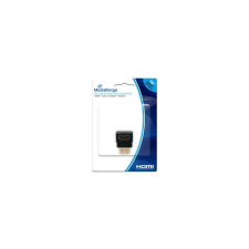 MediaRange HDMI High Speed Winkeladapter 90° schwarz (MRCS166) kábel és adapter