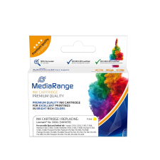 MediaRange (Lexmark 100XL) Tintapatron Sárga - Chipes nyomtatópatron & toner