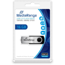 MediaRange USB-Stick 16GB USB 2.0 swivel swing Blister (MR910) pendrive