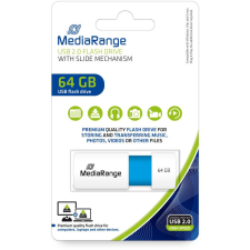 MediaRange USB-Stick 64GB USB 2.0 Color Edt. hellblau (MR974) pendrive