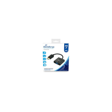 MediaRange VGA Buchse/DP Stecker 15cm schwarz (MRCS173) kábel és adapter
