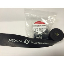 MEDICAL FLOSSING MEDICAL FLOSSING Terápiás Gumiszalag 3,5 m x 8 cm 1,33 mm - fekete* gumiszalag