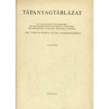 Medicina Könyvkiadó Zrt. Tápanyagtáblázat - Dr.Tarján R.-Dr.Linner K. antikvárium - használt könyv