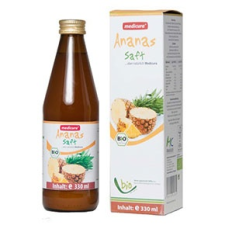 Medicura Ananász 100% Bio gyümölcslé - 330ml biokészítmény
