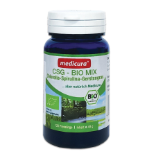  Medicura BIO CSG Mix (Chlorella + Spirulina + Zöldárpa) 120 db tabletta vitamin és táplálékkiegészítő