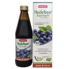  Medicura BIO Fekete Áfonya 100%-os juice 330 ml vitamin és táplálékkiegészítő