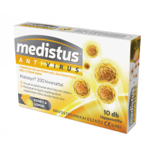 Medistus antivirus lágypasztilla méz-citrom ízben 10 db gyógyhatású készítmény