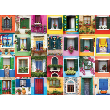 Mediterrán ablakok - Eurographics 1000 darabos kirakó puzzle, kirakós