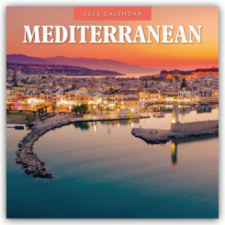 Mediterranean - Mittelmeer 2025 - 16-Monatskalender – Red Robin Publishing Ltd naptár, kalendárium
