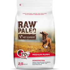MEDIUM Raw Paleo Puppy Medium Monoprotein Beef 2.5 kg kutyaeledel