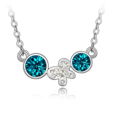  Medius - Swarovski kristályos - Medál - kék medál