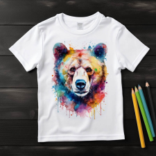  Medve póló (Gyerek)(Színes) gyerek póló