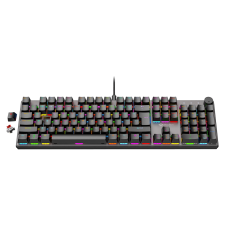 Meetion MK009PRO RGB Vezetékes Mechanikus Gamer Billentyűzet HUN - Fekete (MT-MK0009PRO) billentyűzet