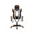 Meetion MT-CHR15 Gamer szék - Fehér/Fekete/Narancssárga