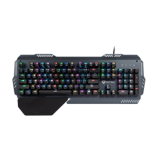 Meetion MT-MK20 Vezetékes Mechanikus Gamer Billentyűzet - Szürke (UK) (MT-MK20GREY) billentyűzet