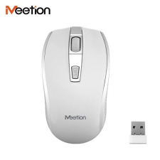 Meetion R560 vezeték nélküli egér fehér-ezüst (6970344732476) asztali számítógép kellék