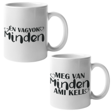  Meg van minden ami kell - Bögre Szett bögrék, csészék