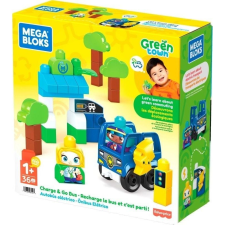 Mega Bloks Zöld város Töltsd fel és menj autóbusz (HDX90) barkácsolás, építés