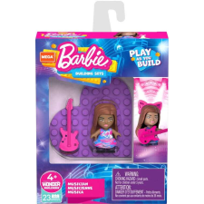 Mega Construx - Rocksztár Barbie építőjáték készlet baba
