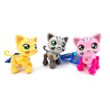 Mega Creative Macska kerekeken 11 cm játékfigura