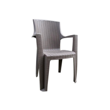 MEGA PLAST Kerti szék AMELIA polyrattan, cappuccino kerti bútor