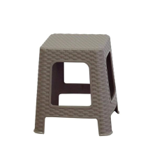 MEGA PLAST Kerti ülőke I polyrattan, mocca 36 x 33 x 33cm kerti bútor