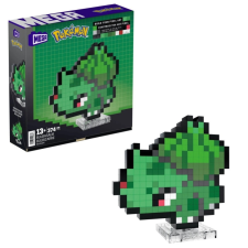 Mega Pokémon Pixel Bulbasaur építőfigura barkácsolás, építés