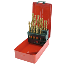 MEGA Titánbevonatú Fém Fúrószárak 1-10 db 19 Patron (26719) szerszám kiegészítő