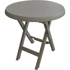 MEGAPLAST Teo összecsukható O 70 cm, mokka kerti bútor