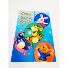  Meghívó borítékkal - Micimackó és barátai party kellék