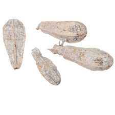  Mehogany pod szárított falfestékes fehér 14db-os dekorációs kellék