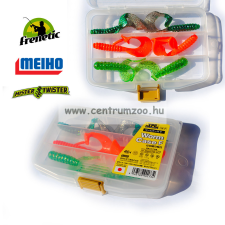  Meiha Japan Lure Case F 6 Darabos Twister Szett (88 00104) csali