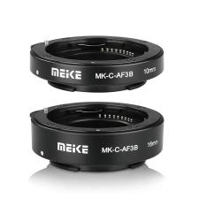 Meike MK-C-AF3-B makro közgyűrűsor Canon EOS M rendszerű MILC fényképezőgépekhez konverter, közgyűrű