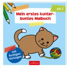 Mein erstes kunterbuntes Malbuch ab 2 – Sandra Schmidt idegen nyelvű könyv