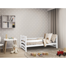  Mela gyerekágy 80 x 160 cm, fehér Ágyrács: Lamellás ágyrács, Matrac: COMFY HR 10 cm matrac gyermekágy