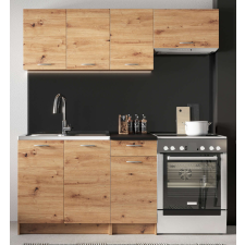  MELA konyhabútor szett artisan tölgy 120/180 bútor