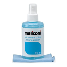 Meliconi C 200 képernyő tisztító folyadék 200ml és mikroszálas törlőkendő tisztító- és takarítószer, higiénia