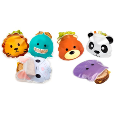 Melii Újrahasználható uzsonnazacskók 6 db uzsonnás doboz