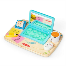  Melissa &amp;amp; Doug bébijáték, Fa asztali laptop kiegészítőkkel készségfejlesztő