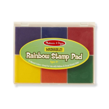 Melissa & Doug - Hatszínű nyomdapárna kreatív és készségfejlesztő