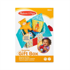 Melissa &amp; Doug bébijáték, Fadoboz meglepetés játékokkal kreatív és készségfejlesztő