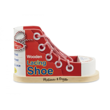 Melissa &amp; Doug FA KÉSZSÉGFEJLESZTŐ JÁTÉK, CIPŐFÜZÉS kreatív és készségfejlesztő